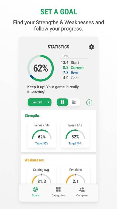 Golf GameBook Scorecard & GPS Captura de pantalla de la aplicación #6