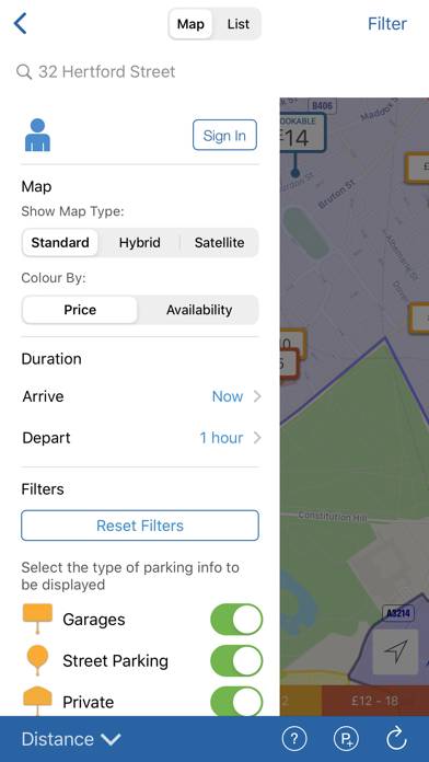 Parkopedia Parking Schermata dell'app #4