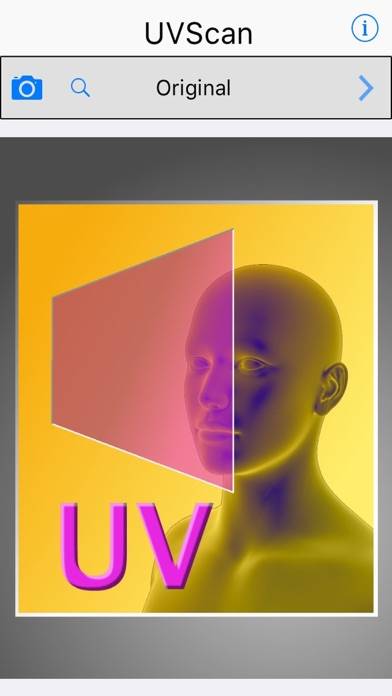 UVScan App-Screenshot