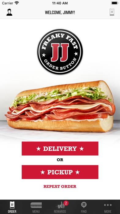 Jimmy John’s Sandwiches App screenshot #3