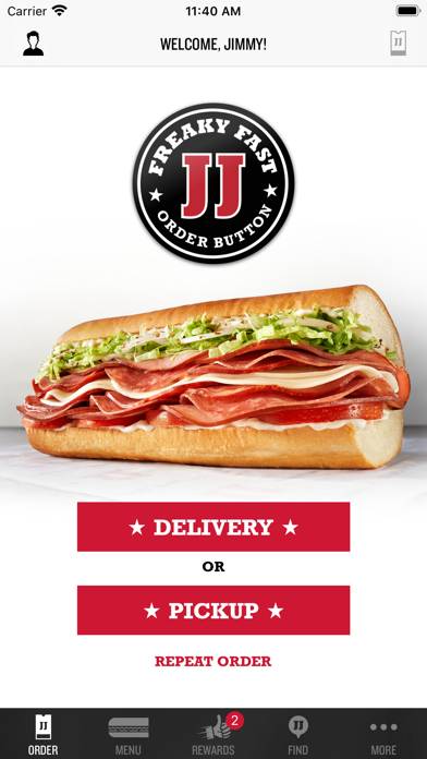 Jimmy John’s Sandwiches App screenshot