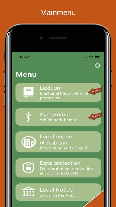 Medicinal Herbs Lexicon App screenshot #3