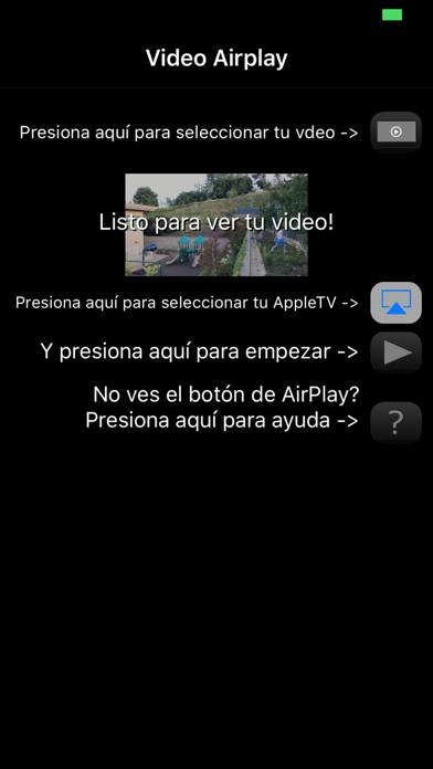 Quick AirPlay Captura de pantalla de la aplicación #3