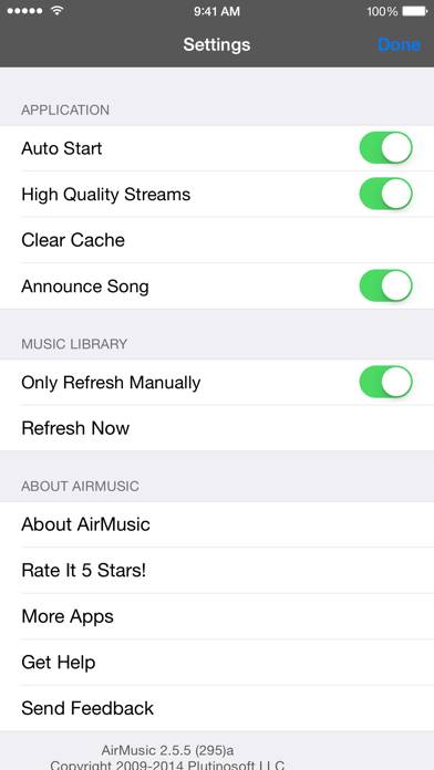 AirMusic App-Screenshot #4