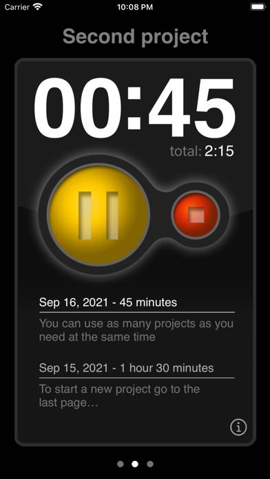 Task Tracker Utility Schermata dell'app