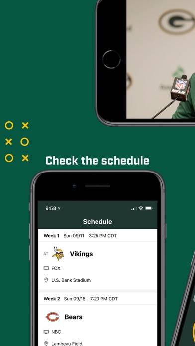 Green Bay Packers App screenshot