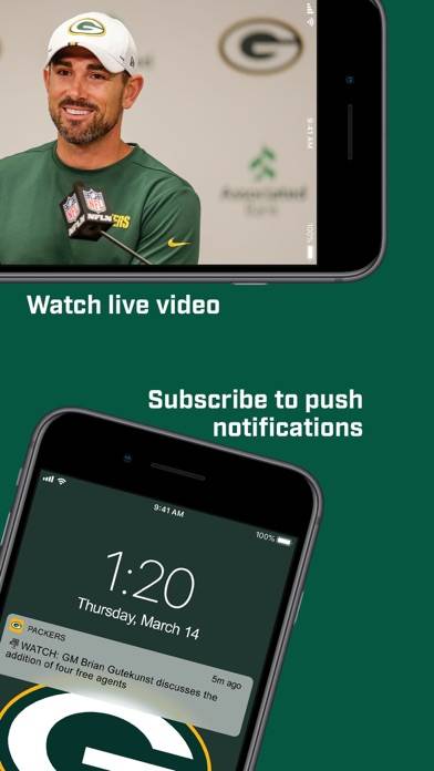 Green Bay Packers App screenshot