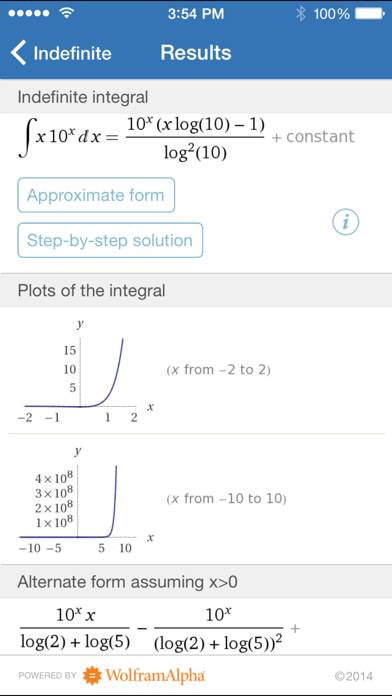 Wolfram Calculus Course Assistant Captura de pantalla de la aplicación #3