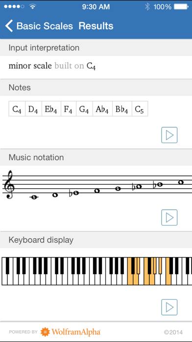 Wolfram Music Theory Course Assistant Captura de pantalla de la aplicación #2