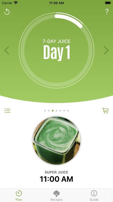 Jason Vale’s 7-Day Juice Diet App screenshot #1