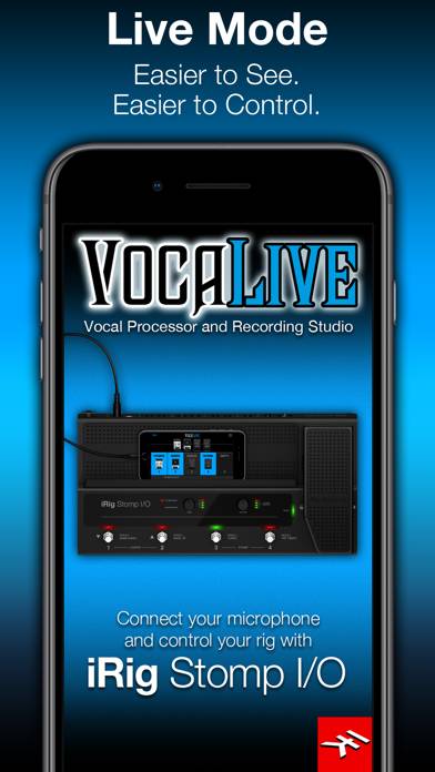 VocaLive App skärmdump #5