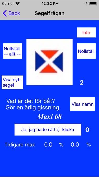 Segel ID App skärmdump