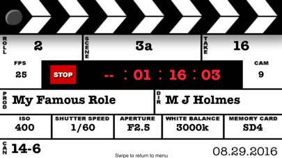 Clapperboard / Clapboard Slate