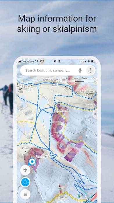 Mapy.cz: maps & navigation App skärmdump #4