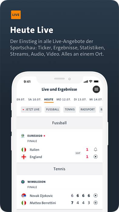 Sportschau App screenshot #4