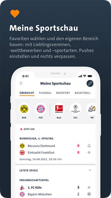 Sportschau App screenshot #6