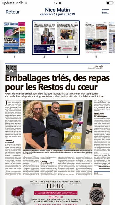 Nice-Matin Numérique App screenshot