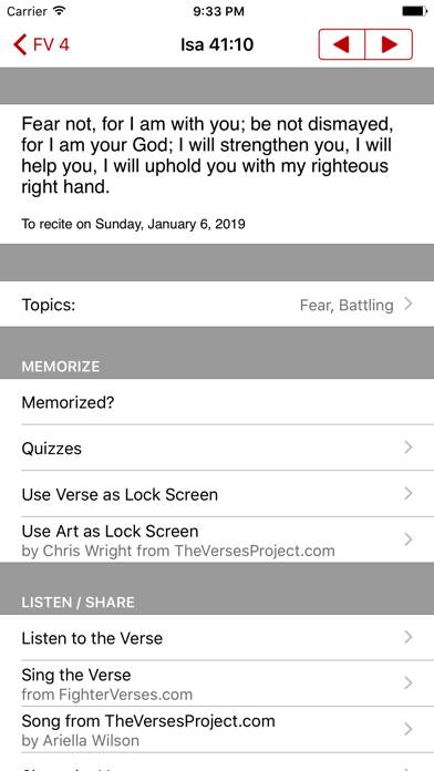 Fighter Verses: memorize Bible Captura de pantalla de la aplicación #1