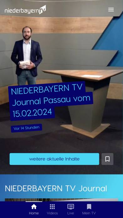 Niederbayern TV Passau App-Screenshot