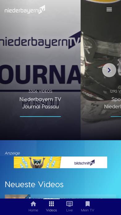 Niederbayern TV Passau App-Screenshot