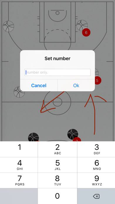 Basketball Tactic Board App-Screenshot