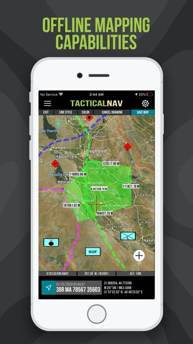Tactical NAV App skärmdump #3