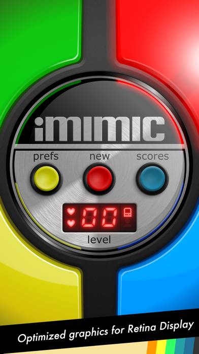 IMimic: 80's Vintage Electronic Memory Game Captura de pantalla de la aplicación #2
