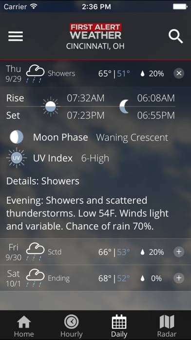 FOX19 First Alert Weather App screenshot #4