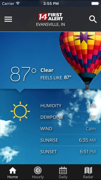 14FirstAlert Weather TriState App screenshot #1
