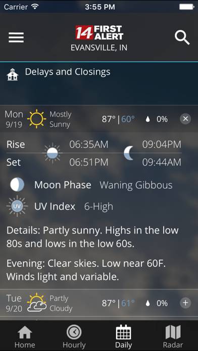 14FirstAlert Weather TriState App screenshot