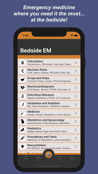 Bedside EM App screenshot #1