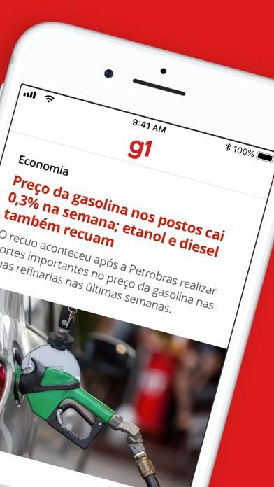 G1 Portal de Notícias da Globo screenshot