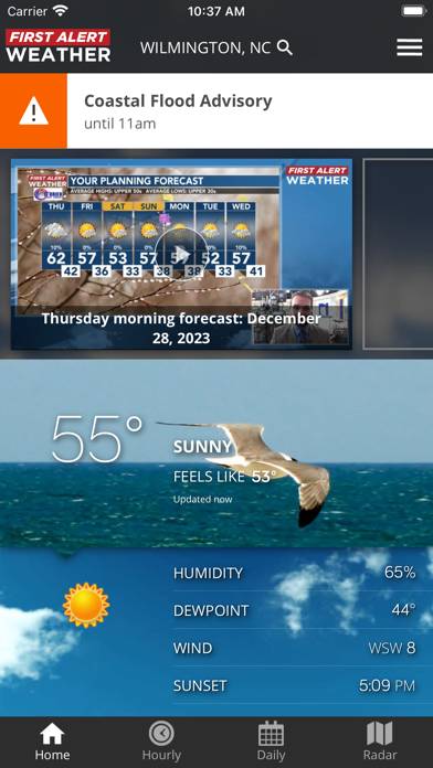 WECT 6 First Alert Weather screenshot