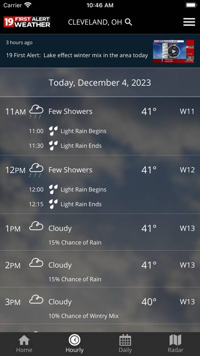 Cleveland19 FirstAlert Weather App screenshot #2