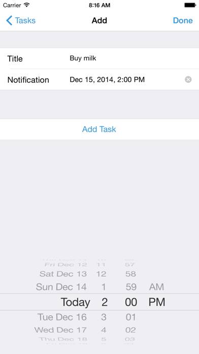 SmallTask Captura de pantalla de la aplicación #2