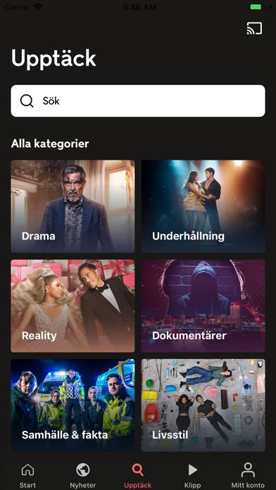 TV4 Play App skärmdump #4
