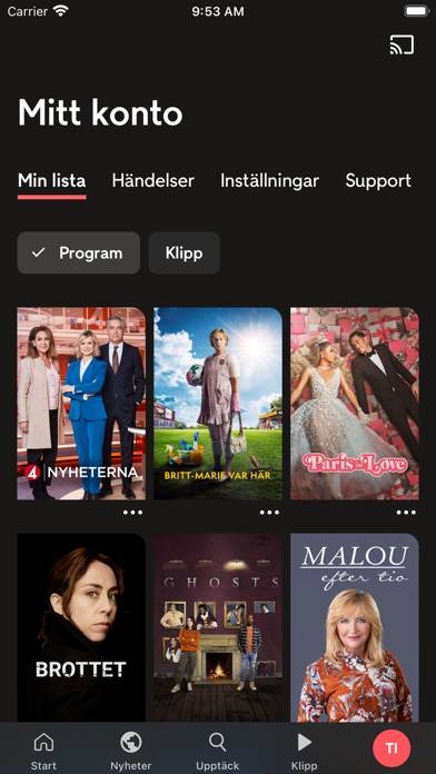TV4 Play App skärmdump #6