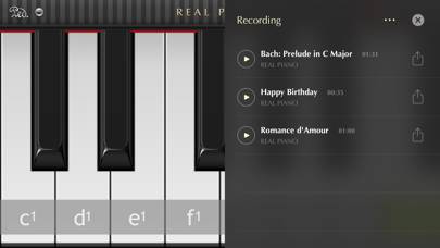 Real Piano™ Schermata dell'app #2