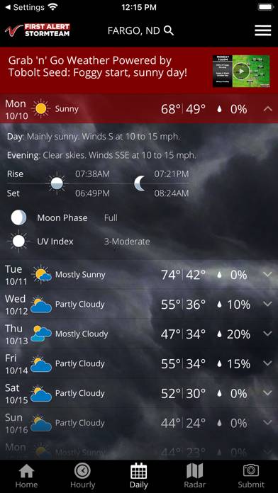 VNL Weather screenshot