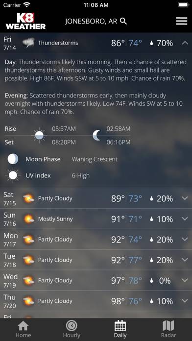 KAIT Region 8 Weather App screenshot #3