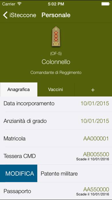 ISteccone Schermata dell'app
