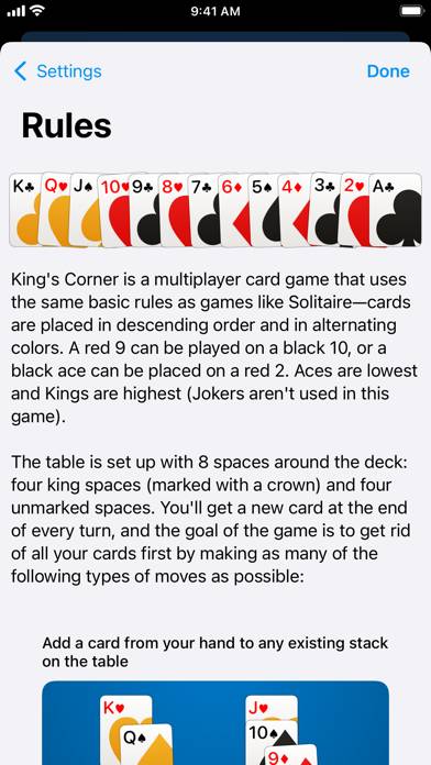 King's Corner App skärmdump #6