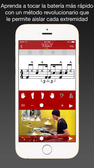 Drum School App-Screenshot #1