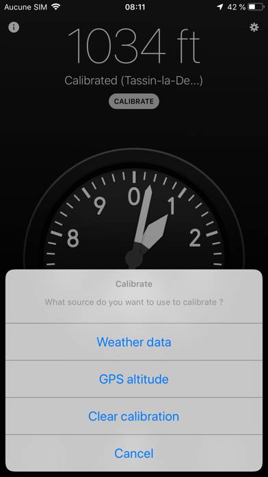 Altimeter X App screenshot #2