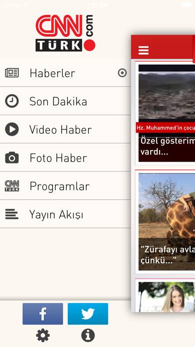 CNN Türk for iPhone Uygulama ekran görüntüsü #2