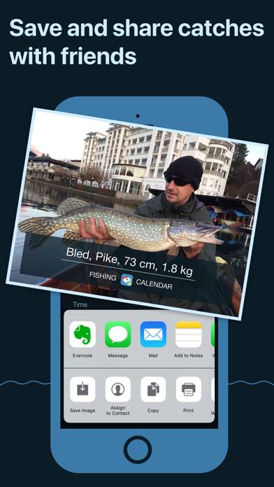 Fishing Calendar, Fish Finder Schermata dell'app #3