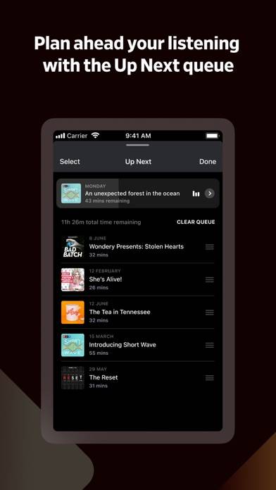 Pocket Casts: Podcast Player Captura de pantalla de la aplicación #4