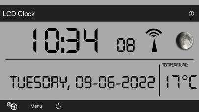 LCD-Clock App screenshot #1