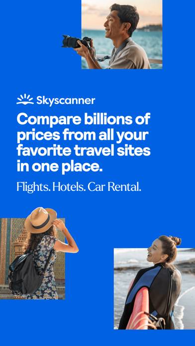 Skyscanner – travel deals Captura de pantalla de la aplicación #1