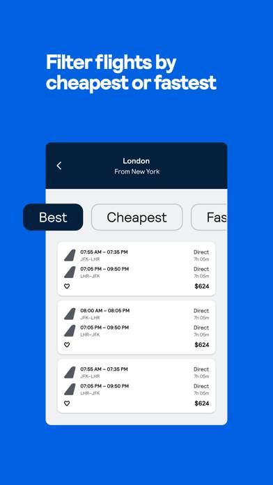 Skyscanner – travel deals Capture d'écran de l'application #4